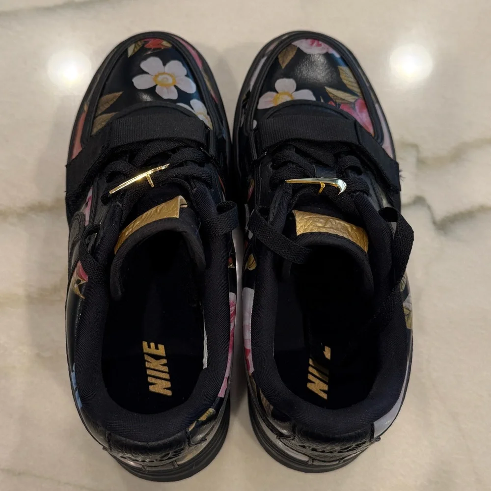 Nike Vandal 2K LX Sneakers Women’s Size 7.5 Black Dark Floral Platform - Picture 6 of 14